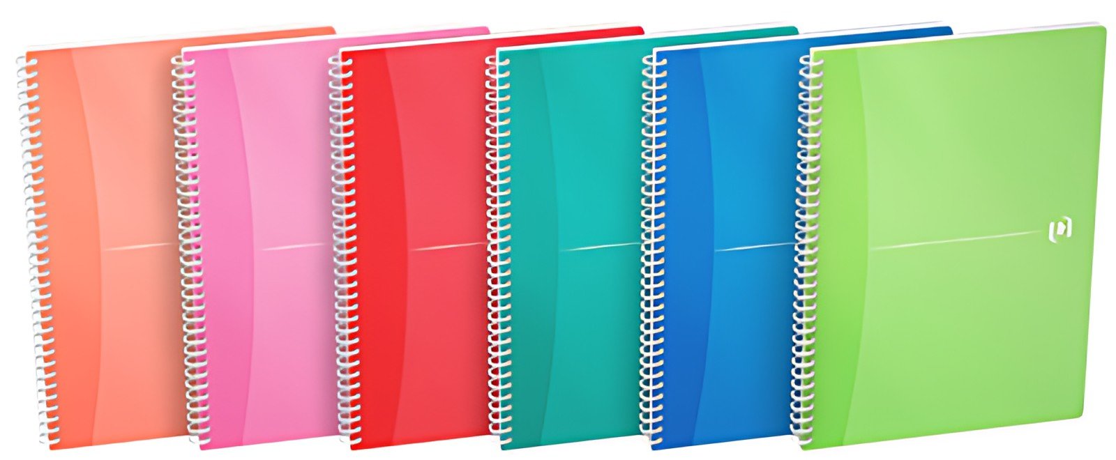 Oxford Cahier à spirale "My Colours", A4, ligné