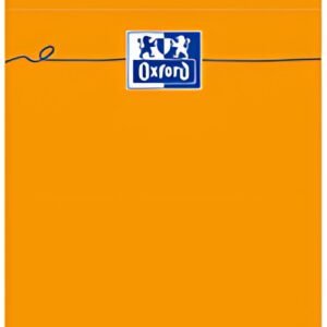 Oxford Bloc-notes, 110x170mm, quadrillé, 80 feuilles, orange