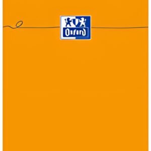 Oxford Bloc-notes, A4, Seyès, 80 feuilles, orange