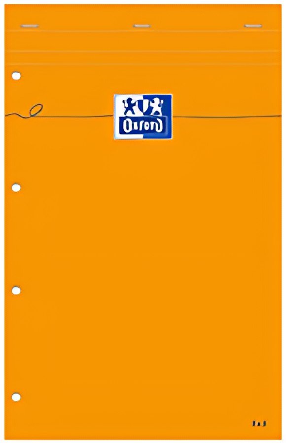 Oxford Bloc-notes, 210 x 315, ligné - avec marge, 160 pages