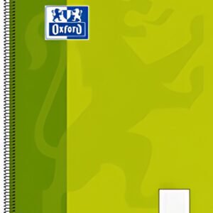 Oxford cahier à spirale "KarLi", format A4+, vert, 160 pages