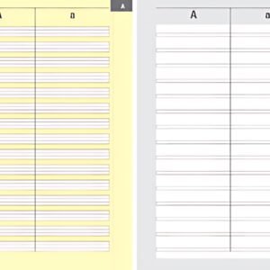Oxford cahier de vocabulaire, interligne: 2W, format A5, 28