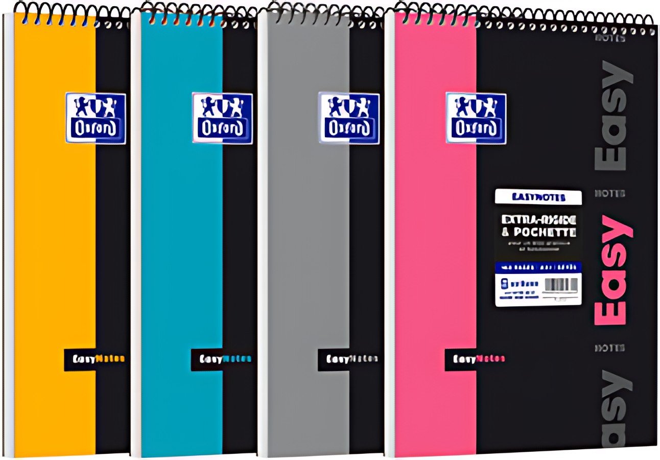 Oxford Etudiants Bloc-notes à spirale "EASYNOTES", A4+