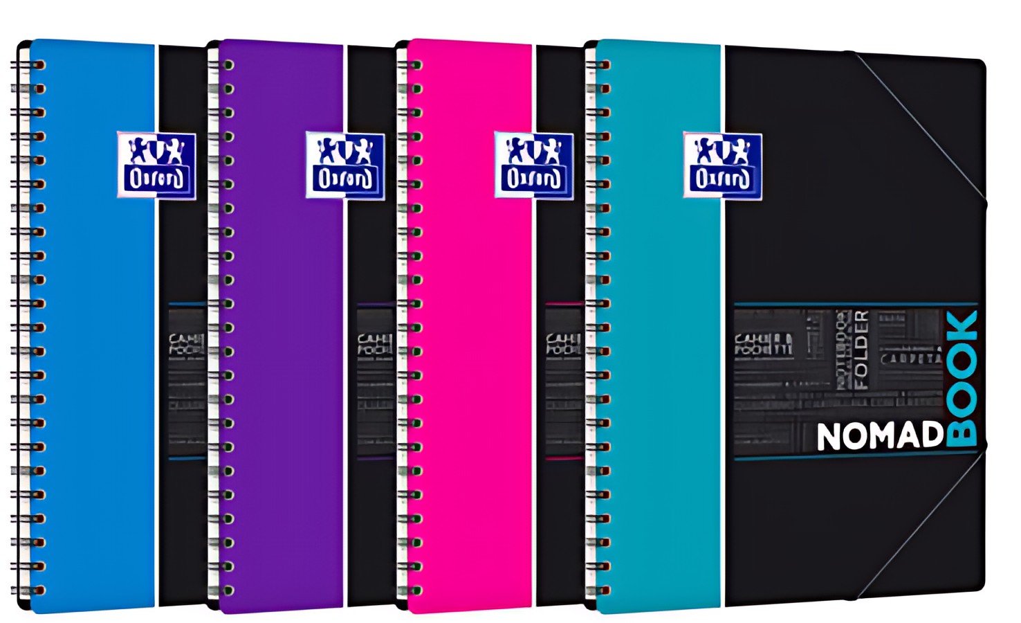 Oxford Etudiants Cahier "NOMADBOOK", A4+, quadrillé