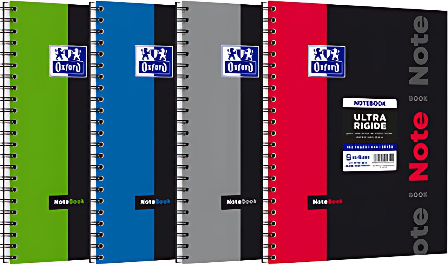 Oxford Etudiants Cahier à spirale "NOTEBOOK", A4+, ligné