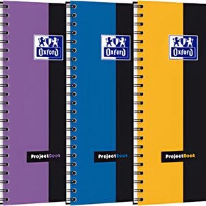 Oxford Etudiants Cahier "PROJECTBOOK", A4+, quadrillé