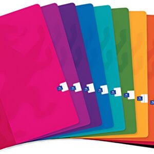 Oxford Cahier piqûre, A4, quadrillé 5x5 avec marge, 96 pages