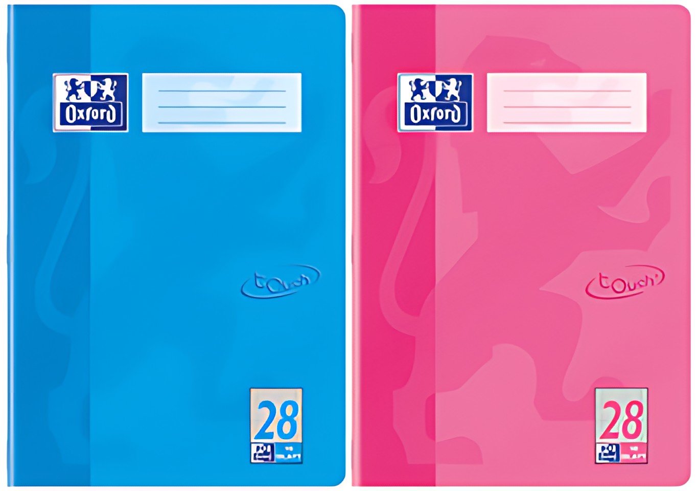 Oxford Schulheft "Touch", DIN A4, Lineatur 28, meerblau