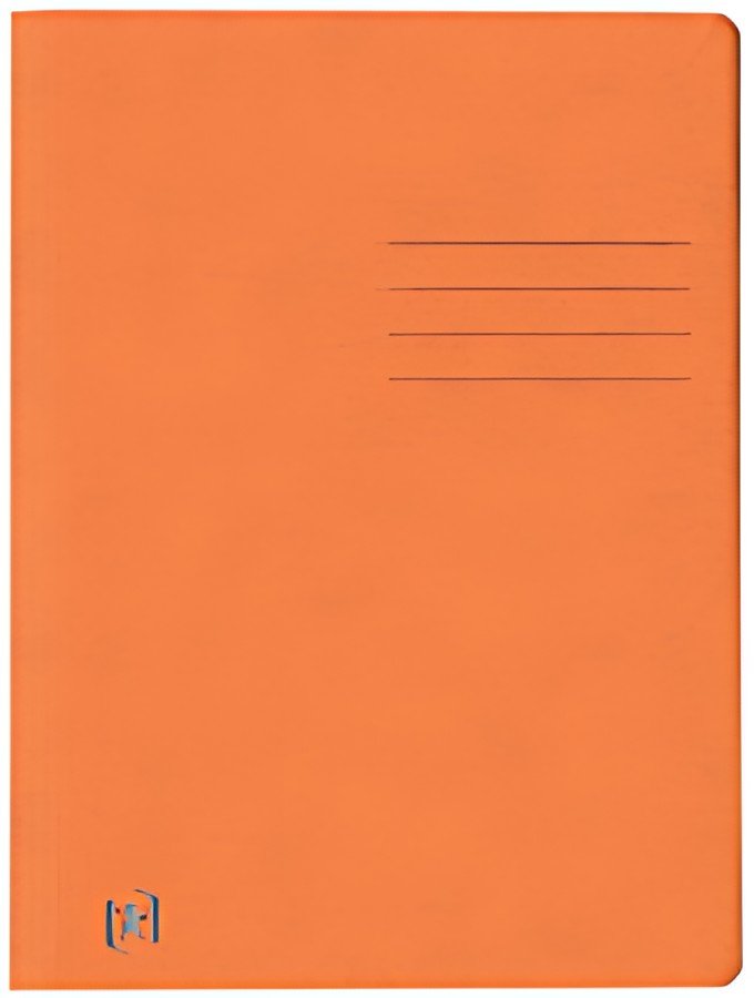 Oxford Chemise à lamelle Top File+, A4, orange