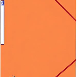 Oxford Chemise simple à élastique Top File+, A4, orange