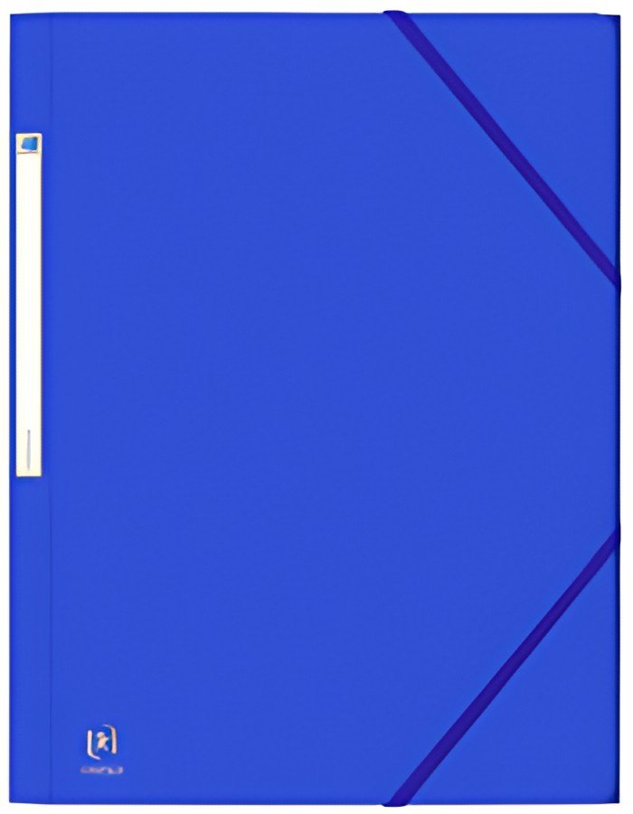 Oxford Chemise à élastique EUROFOLIO+, A4, bleu