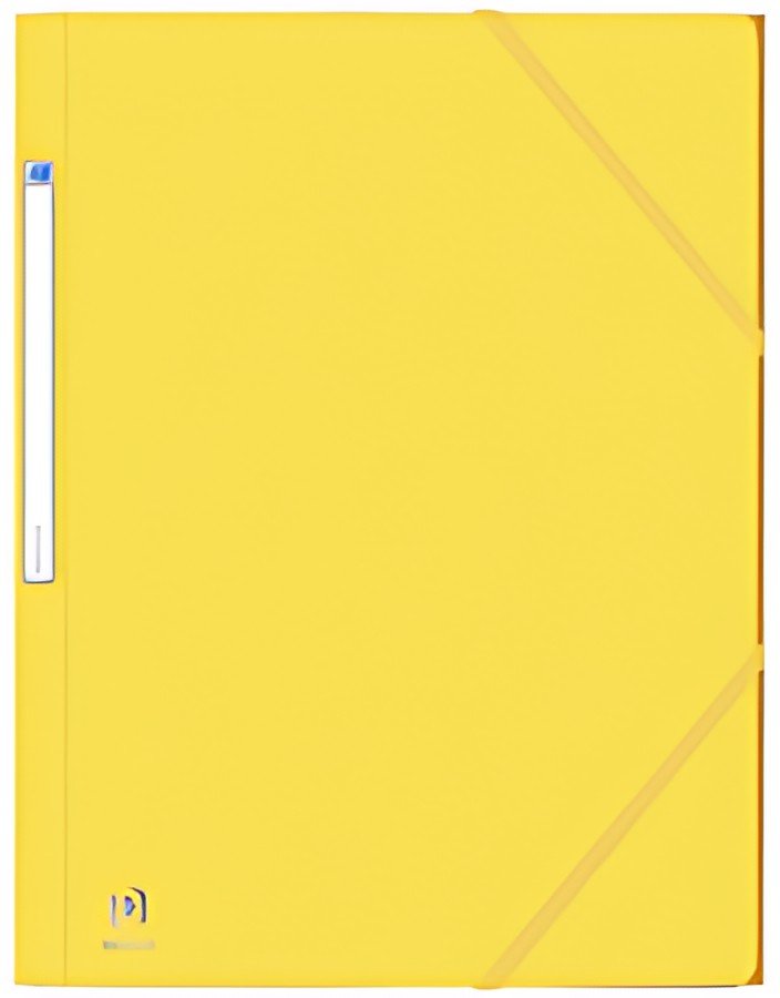 Oxford Chemise à élastique EUROFOLIO+, A4, jaune