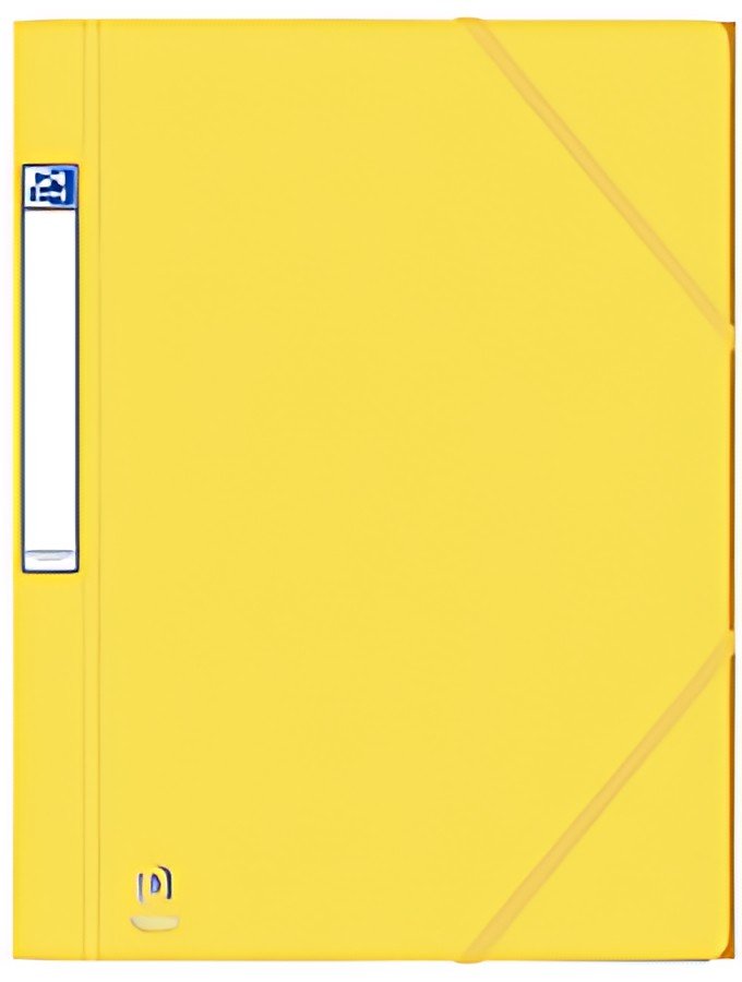 Oxford Chemise à élastique EUROFOLIO+ PRESTIGE, A4, jaune