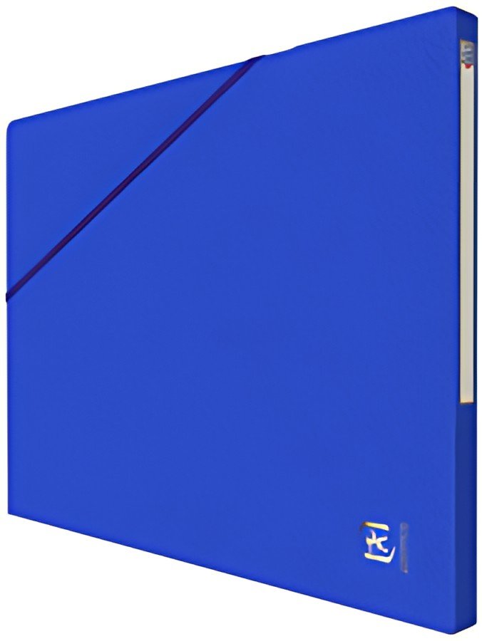 Oxford Chemise à élastique EUROFOLIO+ ALPINA, A4, bleu