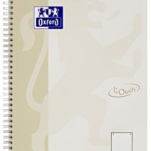 Oxford Cahier spiralé Touch, A4+, pointillé, 160 pages