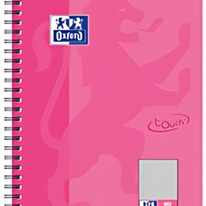 Oxford Cahier spiralé Touch, B5, pointillé, 160 pages