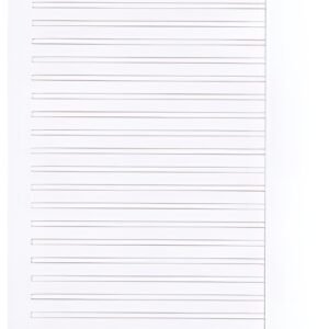 Cahier LANDRÉ DIN A4, règle 3R / ligné, 16 feuilles