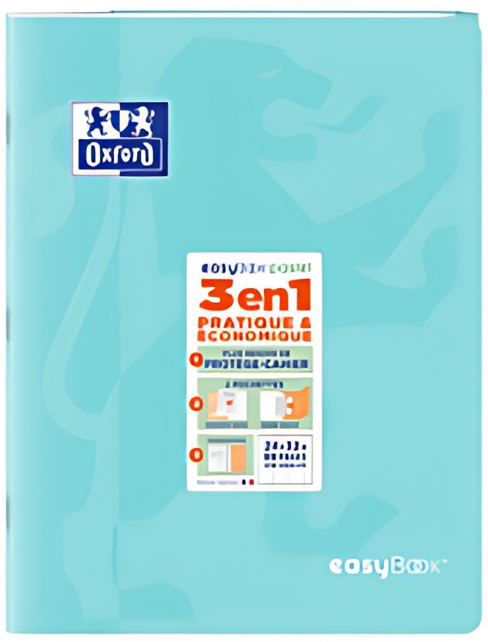 Oxford Cahier piqûre EasyBOOK Pastel, 240 x 320 mm, assorti