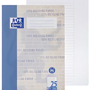 Cahier Oxford "Recycling", DIN A4, règle 25 / ligné
