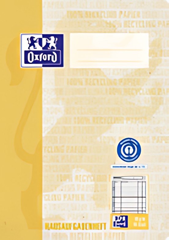Cahier de devoirs Oxford "Recyclage", DIN A5, 48 feuilles