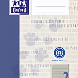 Cahier Oxford "Recycling", DIN A5, 16 feuilles, règle 2