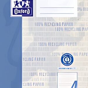 Cahier Oxford "Recycling", DIN A5, 16 feuilles, règle 4