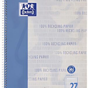 Bloc-notes Oxford College "Recycling", DIN A4+, 80 feuilles, ligné