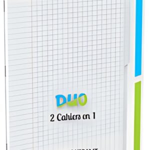 CONQUERANT CLASSIQUE Cahier "DUO", 240 x 320 mm, seyès