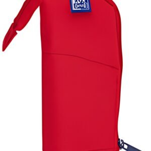 Oxford Trousse "Stand-Up", polyester, rouge