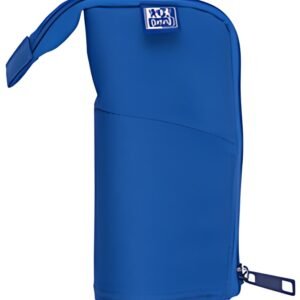 Oxford Trousse "Stand-Up", polyester, bleu