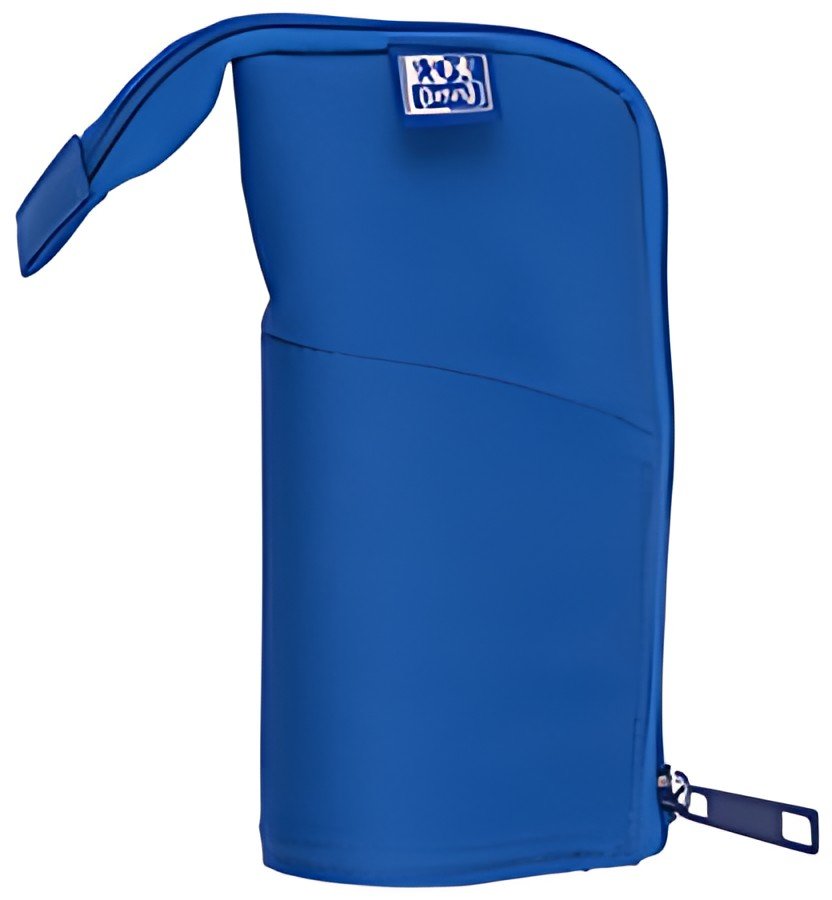 Oxford Trousse "Stand-Up", polyester, bleu