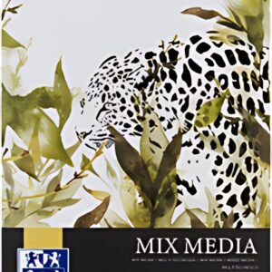 Oxford Art Bloc de dessin techniques mixtes "Mix Media", A4