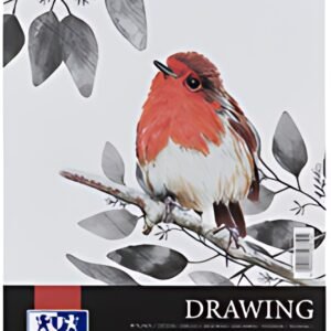 Oxford Art Bloc de dessin à spirale "Drawing", A4, 160 g/m2