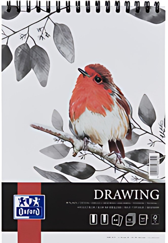 Oxford Art Bloc de dessin à spirale "Drawing", A3, 160 g/m2