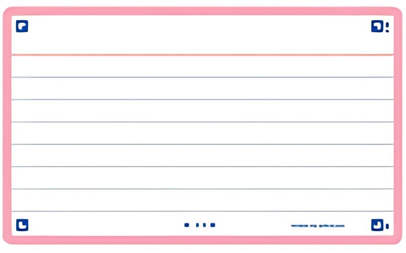 Oxford Fiches "Flash 2.0", 75 x 125 mm, ligné, rose