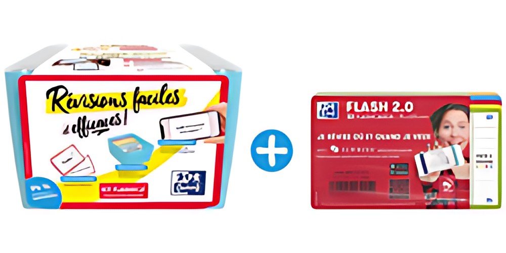 Oxford Boîte à fiches "Flashbox" Starterpack, bleu pastel