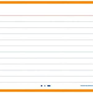 Oxford Fiches "Flash 2.0", 105 x 148 mm, orange