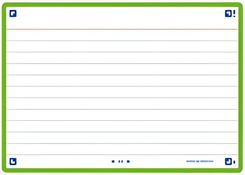 Oxford Fiches "Flash 2.0", 105 x 148 mm, vert