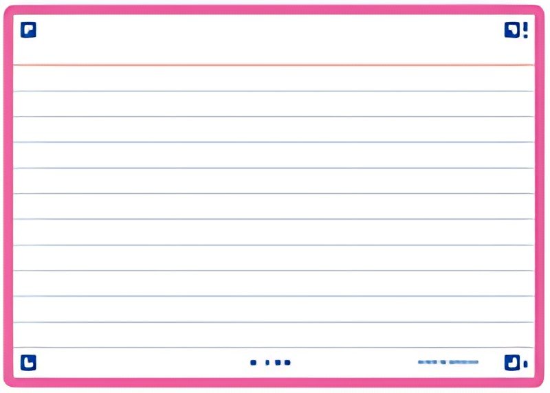 Oxford Fiches "Flash 2.0", 105 x 148 mm, fuchsia