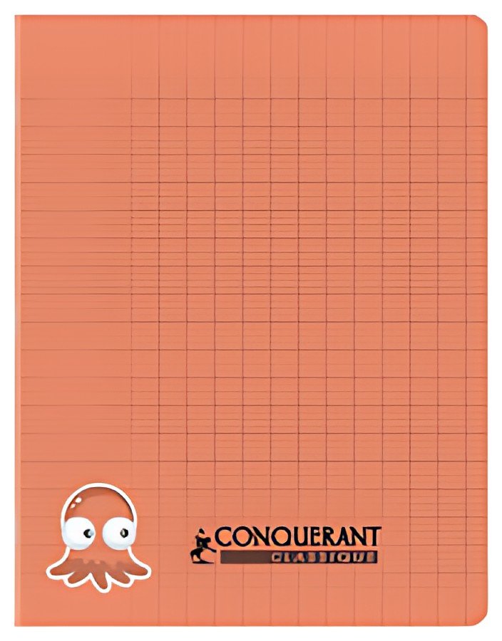 CONQUERANT CLASSIQUE Cahier d'écriture, 170 x 220 mm, orange
