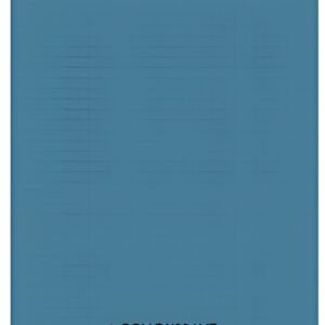 CONQUERANT CLASSIQUE Cahier recyclé, 170 x 220 mm, bleu