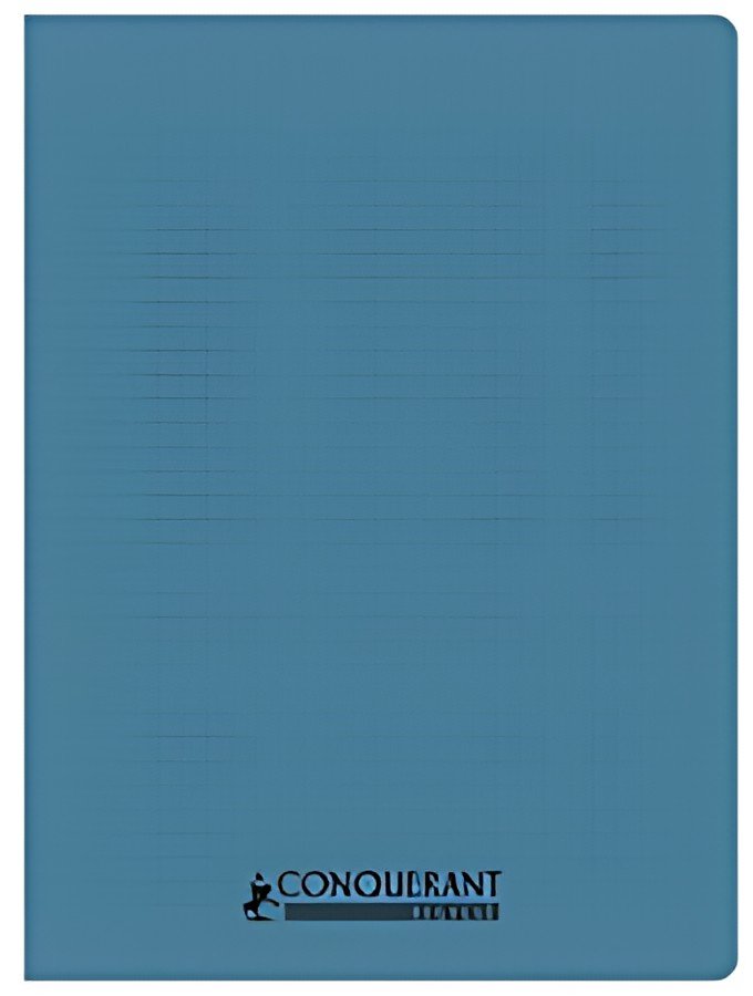 CONQUERANT CLASSIQUE Cahier recyclé, 170 x 220 mm, bleu
