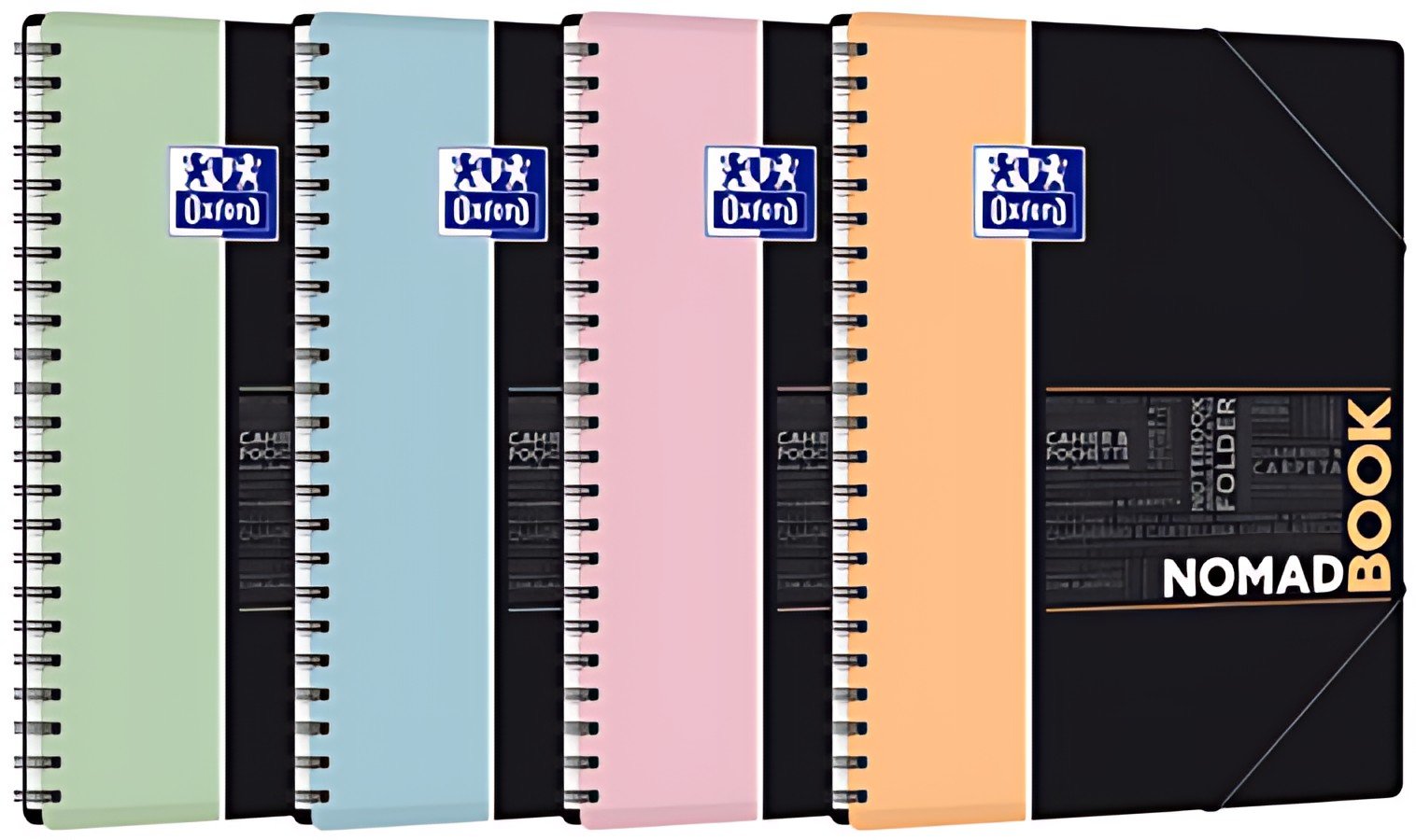 Oxford Etudiants Cahier NOMADBOOK Pastel, A4+, Seyès
