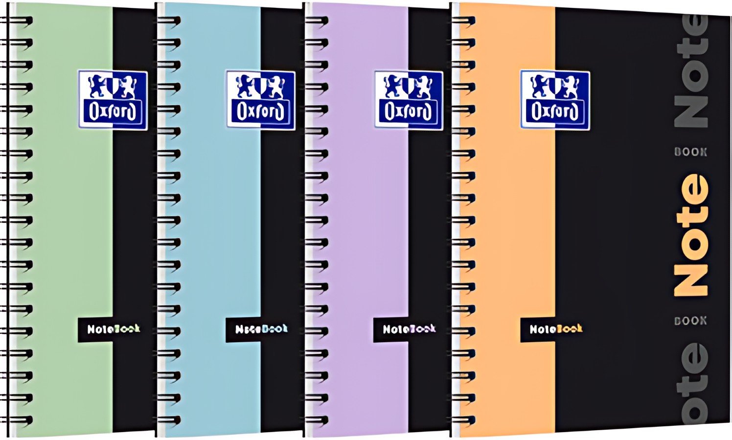 Oxford Etudiants Cahier à spirale NOTEBOOK Pastel, B5, seyès