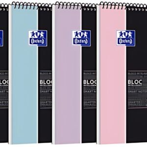 Oxford Etudiants Bloc-notes à spirale EASYNOTES Pastel, A4+