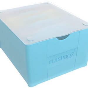 Oxford Boîte à fiches "Flashbox", non équipé, bleu pastel