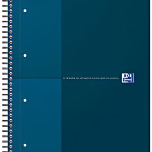 Oxford International Cahier NOTEBOOK, A4, quadrillé, pétrole