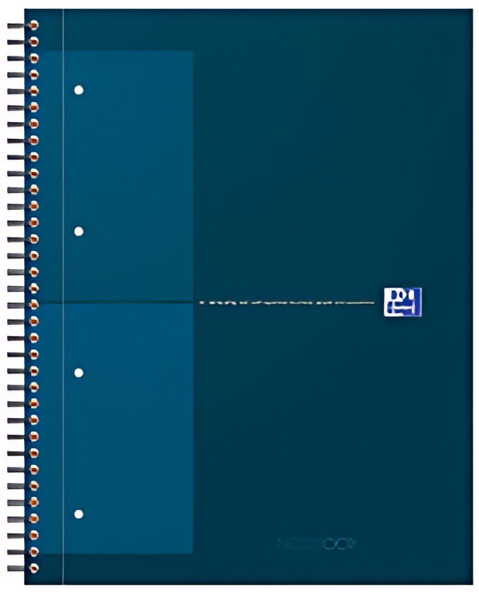 Oxford International Cahier NOTEBOOK, A4, quadrillé, pétrole