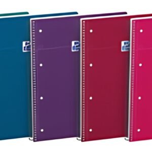 Oxford Cahier à spirale Smart Intense, A4+, Seyès, assorti