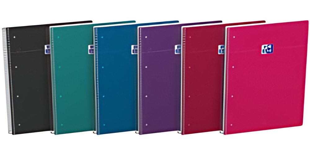 Oxford Cahier à spirale Smart Intense, A4+, quadrillé